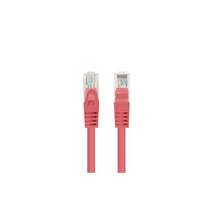 Lanberg 0.25m Czerwony Kat.6 Utp 10-Pack