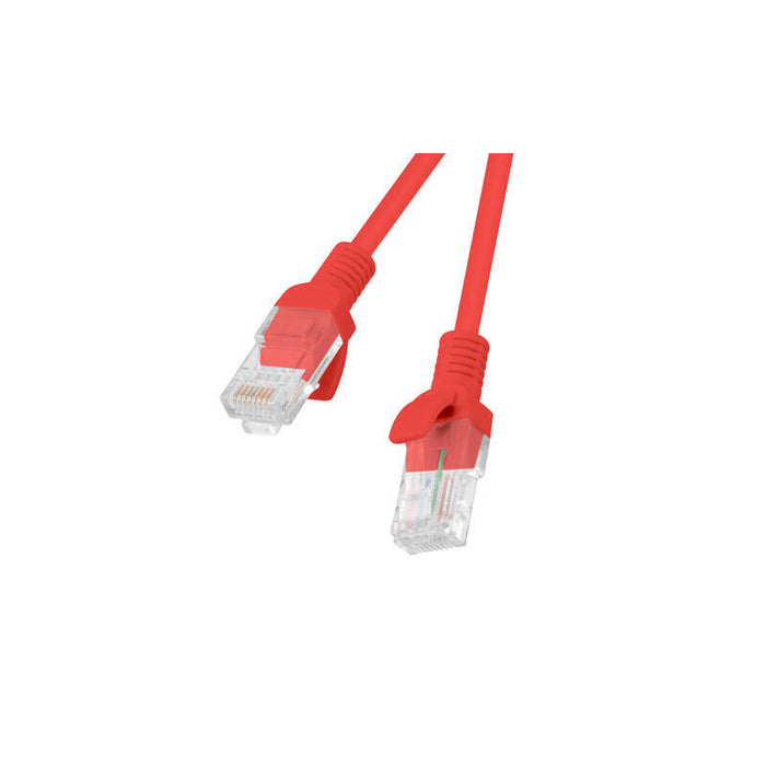 Lanberg Cable De Red Pcu5-10cc-0300-R,Rj45,Utp,Cat 5e,3m,Rojo