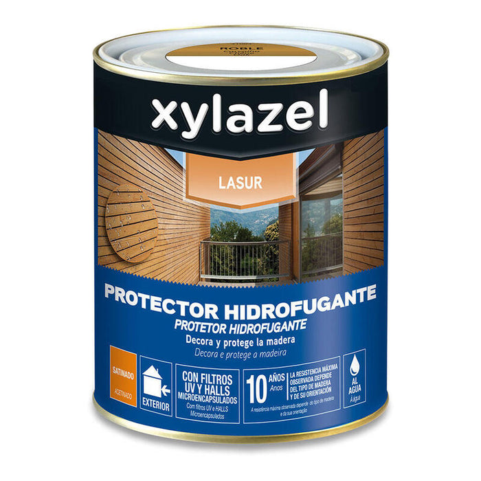 Lasur Decorativo Al Agua Satinado Roble 750 Ml