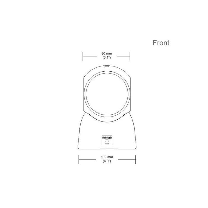 Lector De Código De Barras 1d Honeywell 7120 Orbit, Usb, Beige