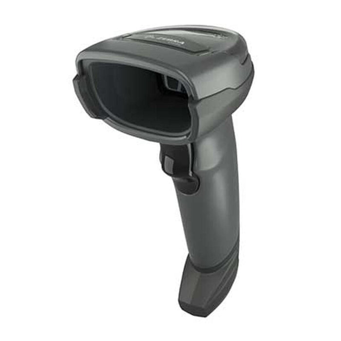 Lector De Códigos De Barras Zebra-2d Ds4608 Sr Negro / Soporte / Cable Usb