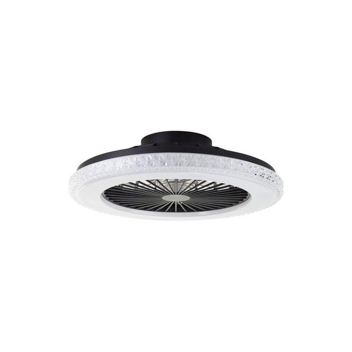 Led Fan Lamp Brilliant Badria 40w Cct3000-6500k Rgb 4700lm Ø49cm With Remote Control