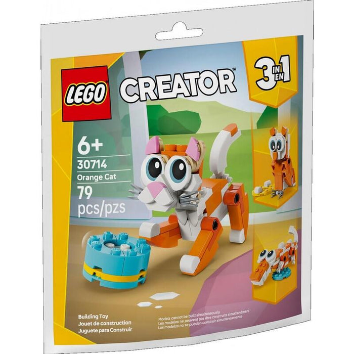 Lego 30714 Creator 3-In-1 Orange Katze	 (Polybag) 30714
