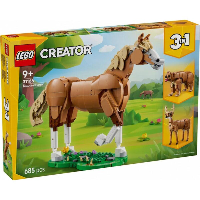 Lego 31166 Creator 3 En 1 Hermoso Caballo