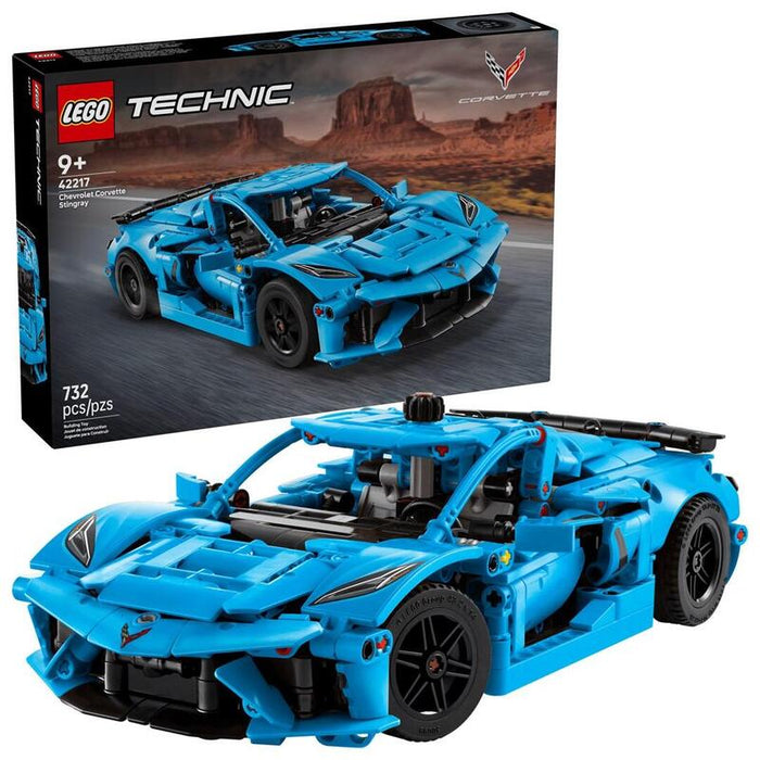 Lego 42217 Technic - Azul Chevrolet Corvette Stingray