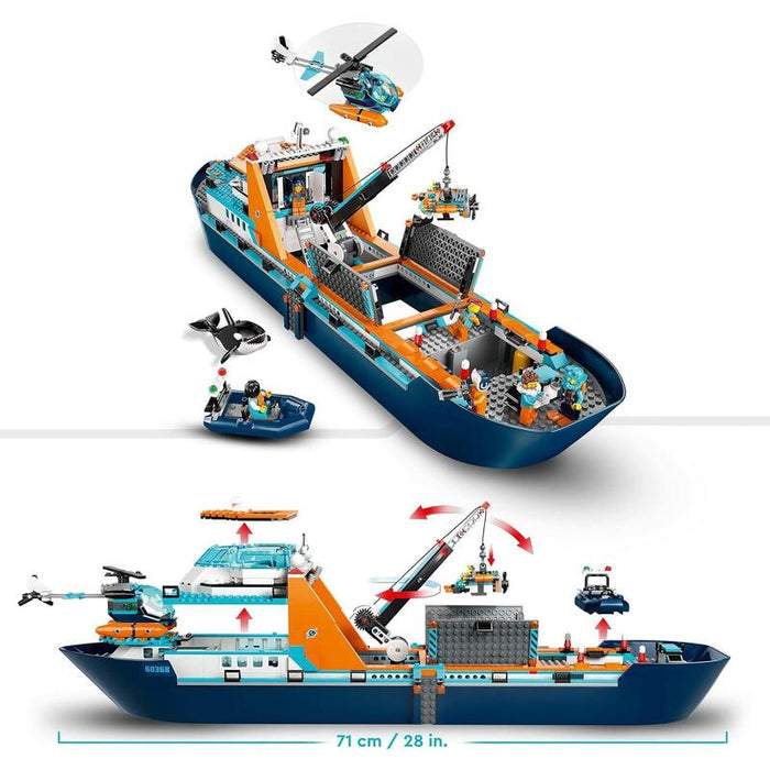 Lego 60368 City Barco Explorador Del Ártico
