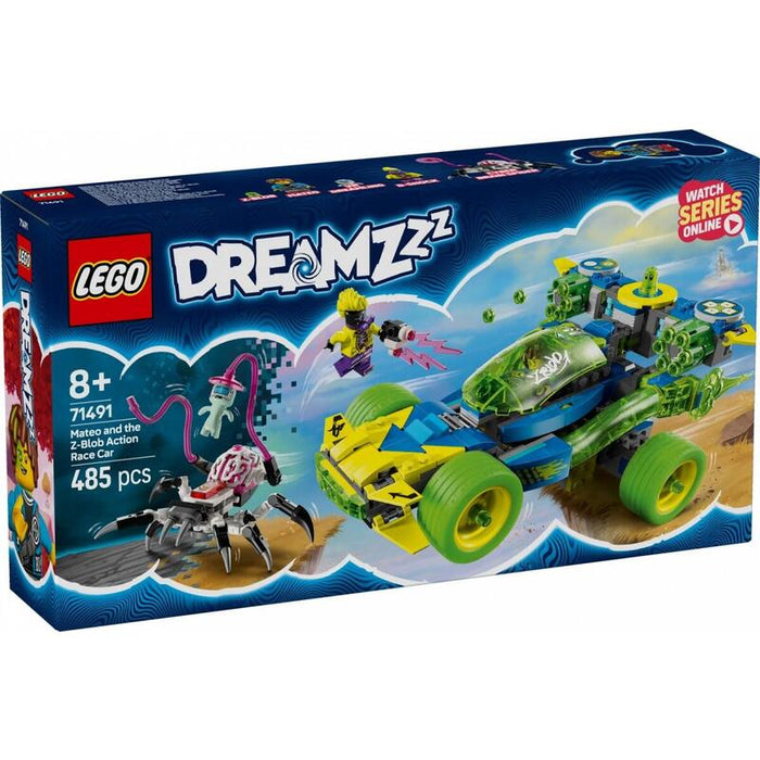 Lego 71491 Dreamzzz Mateo Con El Coche De Carreras De Acción Z-Blob, Juguete De Construcción   71491