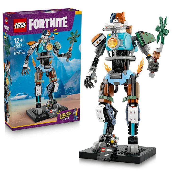 Lego 77081 Fortnite Kit 77081 Figura De Acción Robótica Con Pico Discos Dentados Y Rueda Giratoria
