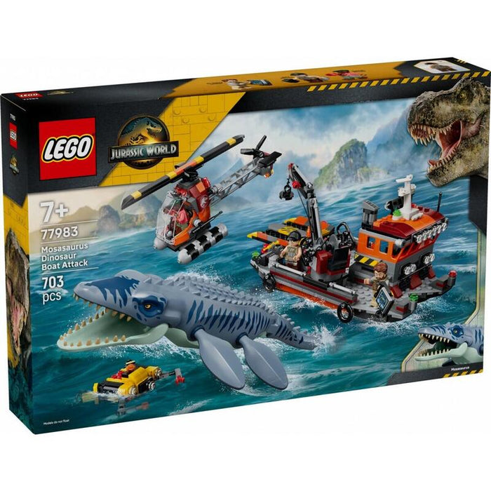Lego 77983 Jurassic World Mosasaurier-Angriff Auf Das Boot 77983