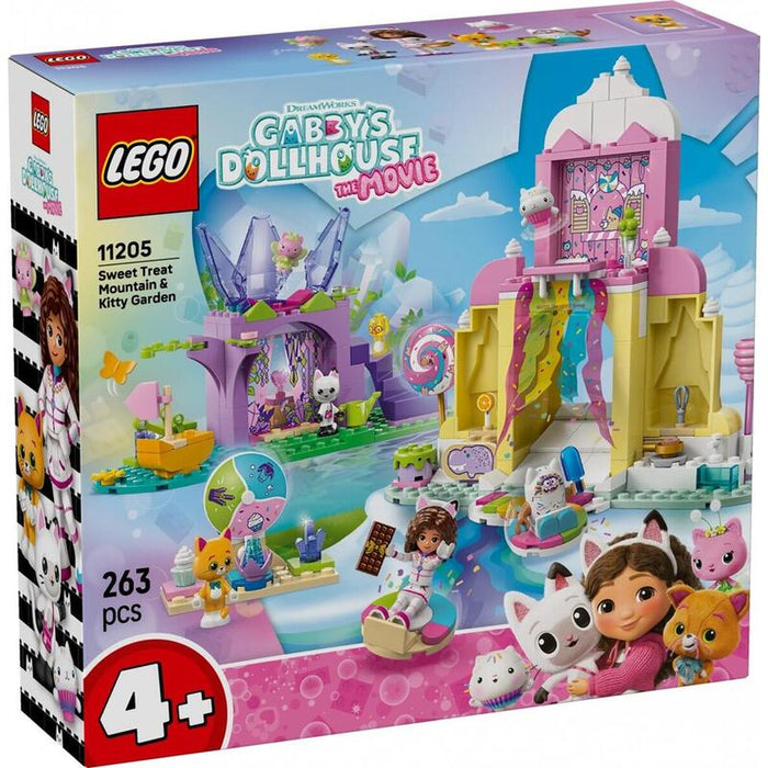 Lego GabbyS Dollhouse 11205 La Montaña De Los Dulces Y Jardín De Gatitos