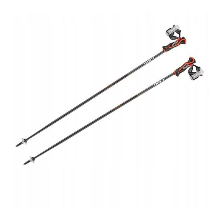 Leki Palos 3d Airfoil Negro/Rojo 125