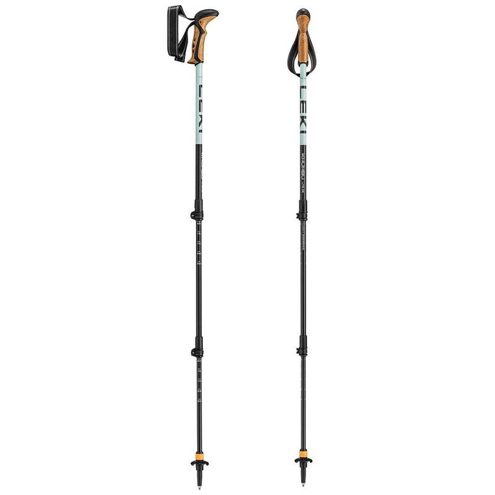 Leki Kije Khumbu Lite As Stone-Blue-White 100-135