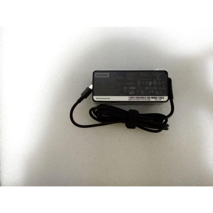 Lenovo 65w  Cargador Usb Type-C Con Cable Alimentación Fru01fr026