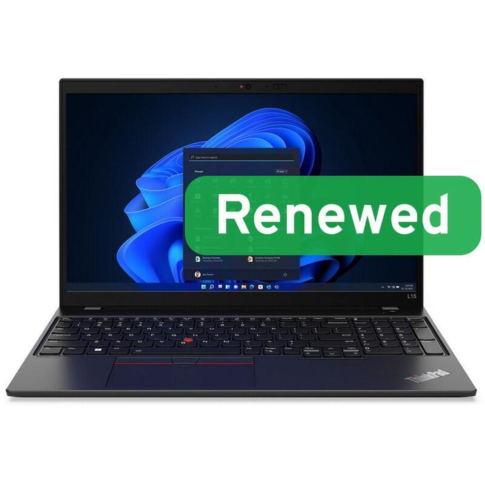 Lenovo Renewed  Grade A  Thinkpad L15 Gen 3  15.6  Ryzen 5 Pro  16gb  Amd Radeon  256 Gb  Us Backlit  N  Windows 11 Pro