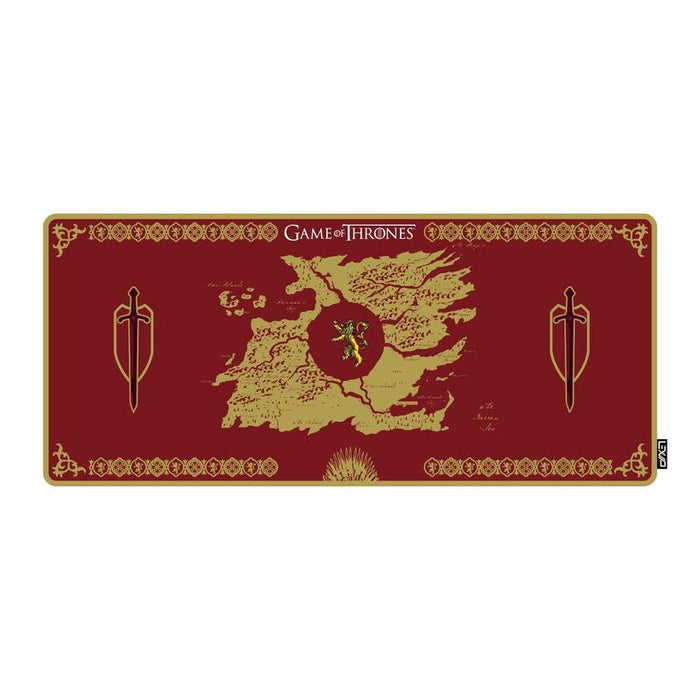 Lexip X Tsume Game Of Thrones Lannister Mousepad Xxl Rojo Display