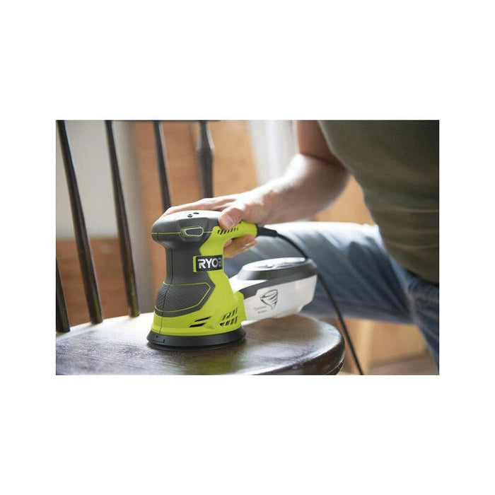 Lijadora Excéntrica Ryobi Ros300 300w Incluye 5 Lijas