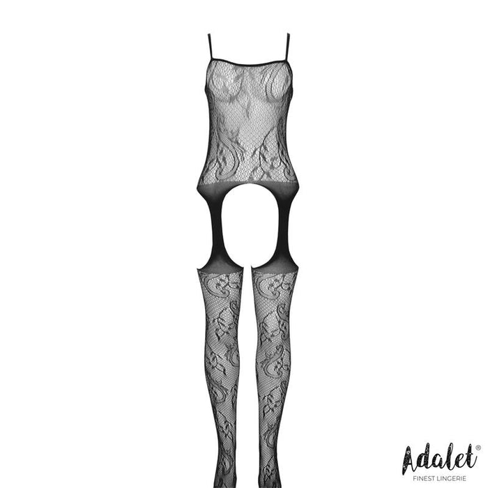 Lilly Bodystocking Con Liguero Abierto Talla (Interno):S/M