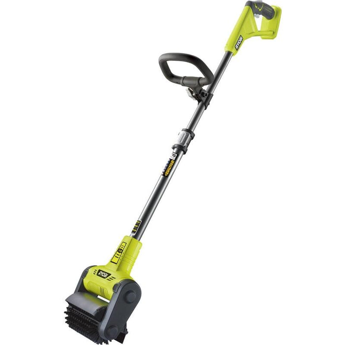 Limpiador De Superficies Inalámbrico Ryobi Ry18pcb-0, 18 Voltios, Limpiador De Pisos Duros (Verde/Negro, Sin Batería Ni Cargador)