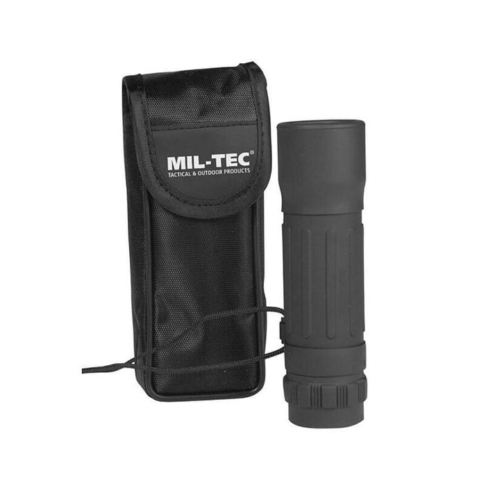 Linterna Monokular Mil-Tec 10x25 - Negro- 15705002
