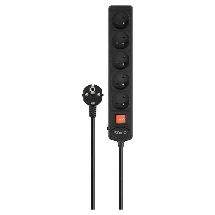 Listwa Przeciwprzepieciowa Automatyczna 5 Gniazd, 3m Lz-17