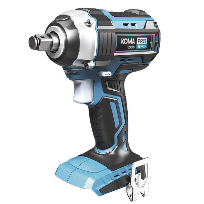 Llave De Impacto 20v Brushless (Sin Batería Ni Cargador) 16x23,5cm Koma Tools Pro Series Battery