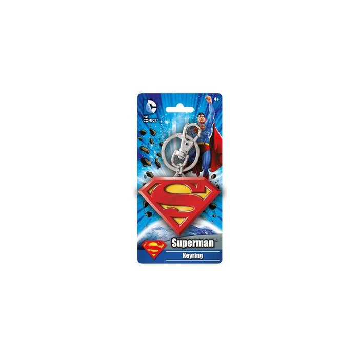 Llavero Peltre Color Logo Superman