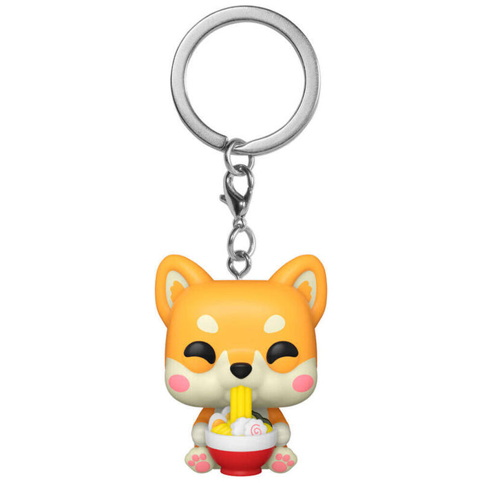 Llavero Pocket Pop Kawaii Fodies Ramen Shiba