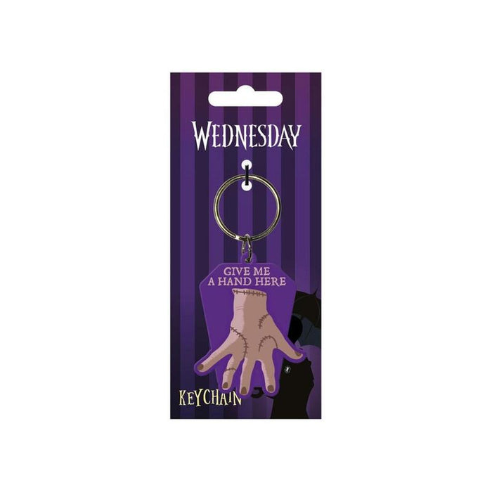 Llavero Pyramid Wednesday Addams Give Me A Hand