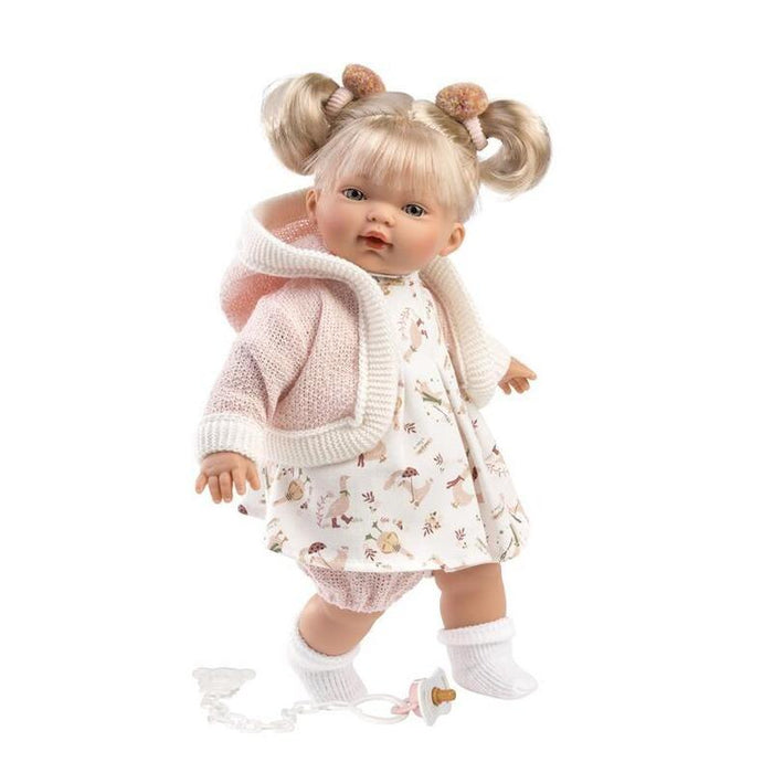 Llorens Roberta Crying   Doll 33 Cm