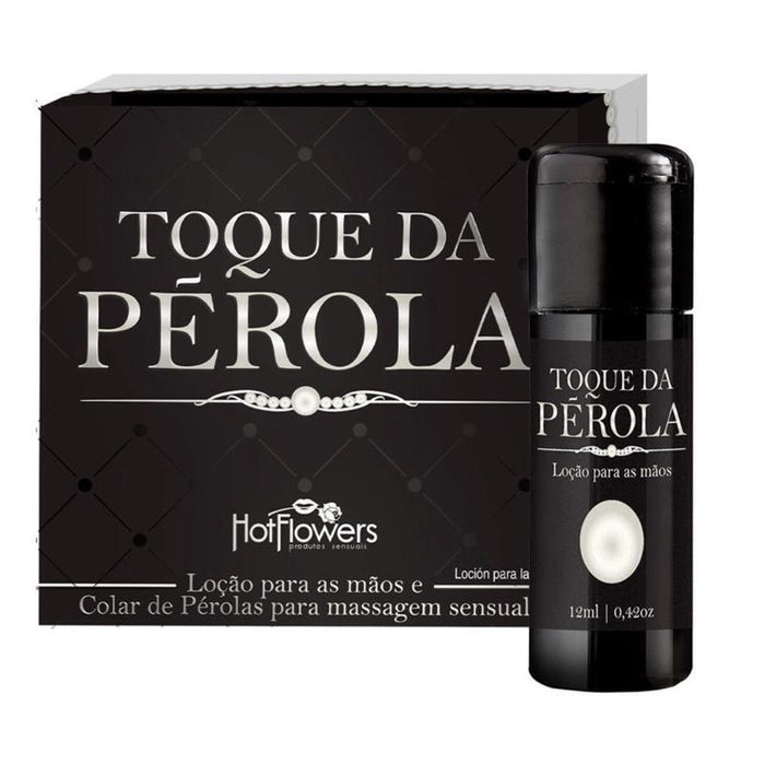 Loción De Masaje Y Collar De Perlas Toque Da Perola