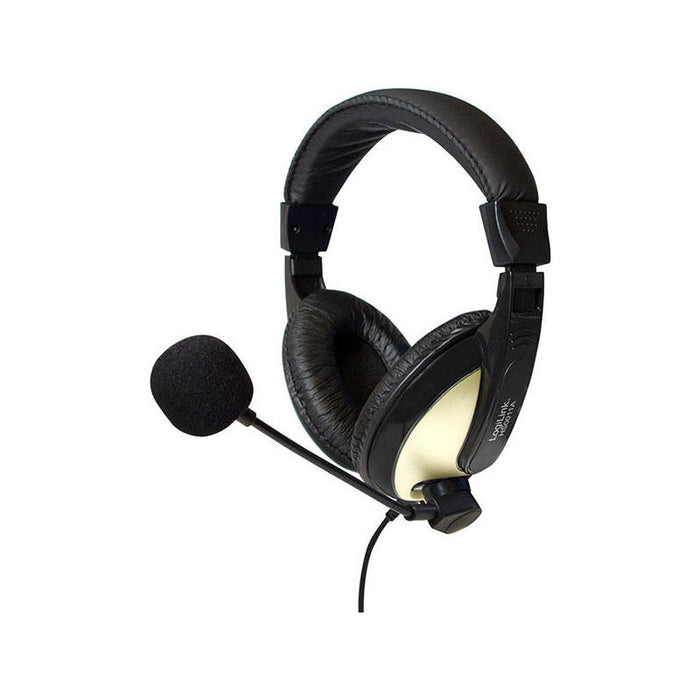 Logilink Headset Stereo Mit Mikro  Hoher Tragekomfort
