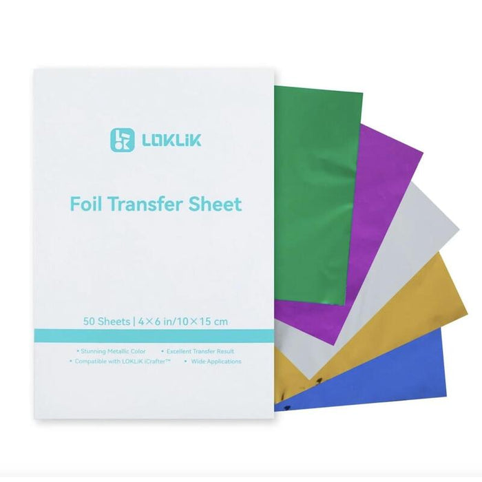 Loklik Láminas-Transferbögen - 5 Colores - Pack De 50