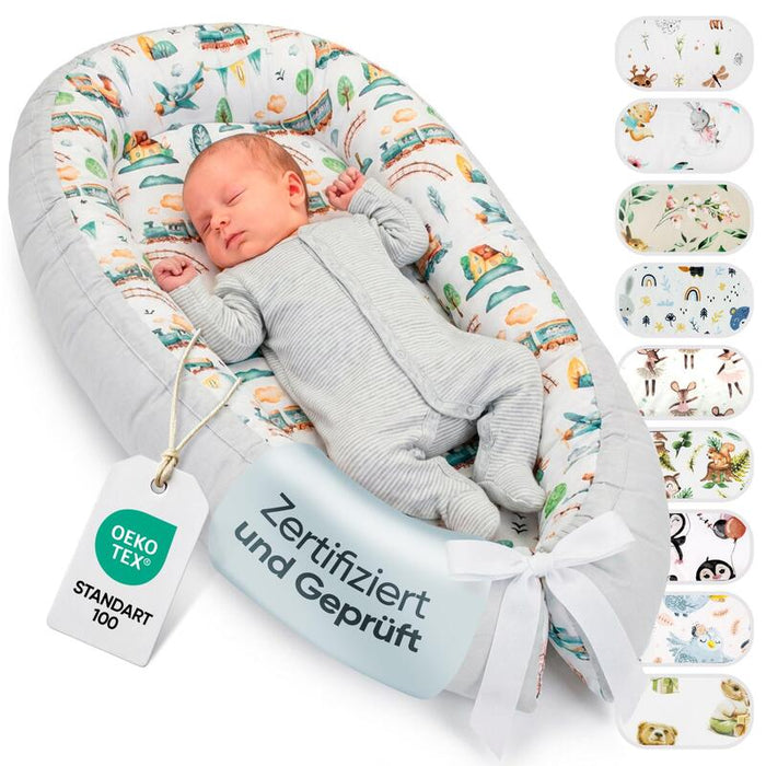 Lulando Babynem 80 X 45 Cm Gris Züge