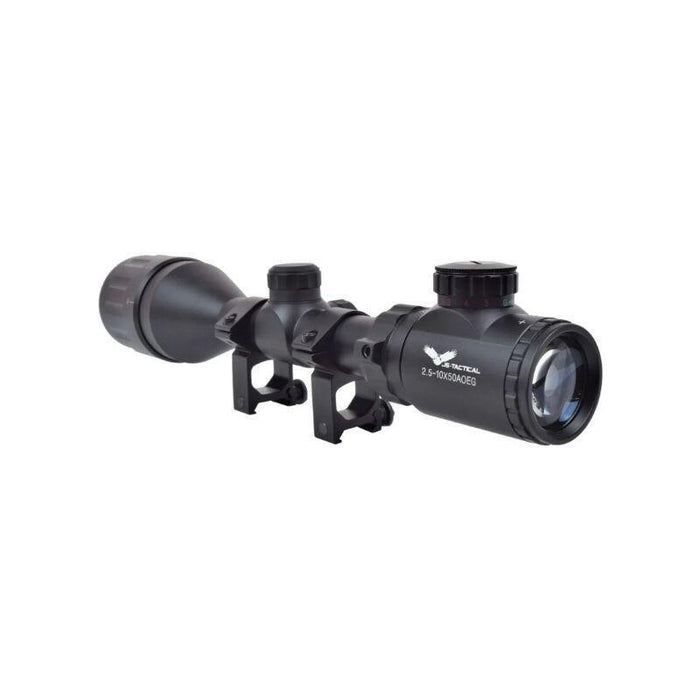 Visor Js-Tactical 2,5-10x50 Mil-Dot, Rail De 22 Mm