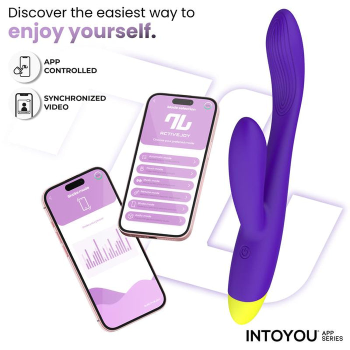Lyra Vibrador Punto G Con App Púrpura