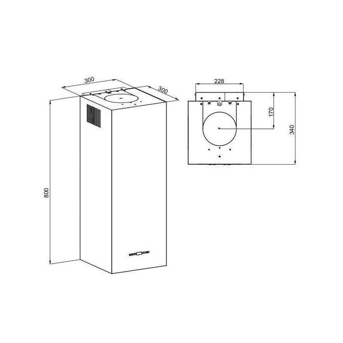 Maan Ponza W 830 Toldo Blanco