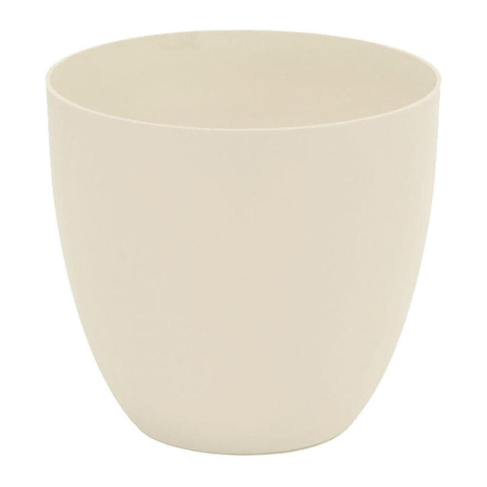 Maceta Inyección Cuenco Ø38cm Color Ecru