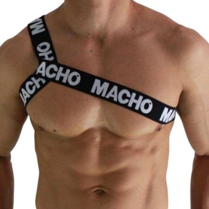 Macho - Arnes Romano Blanco L/Xl