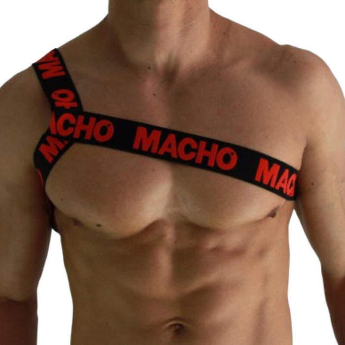 Macho - Arnes Romano Rojo S/M