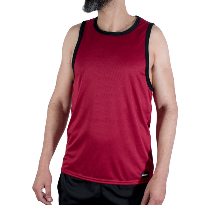 Macho - Cmv003 Camiseta Gym Granate L/Xl