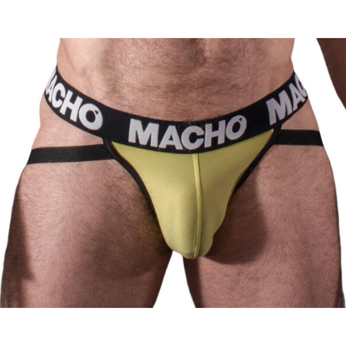 Macho - Mx25a Jock Amarillo Lycra M