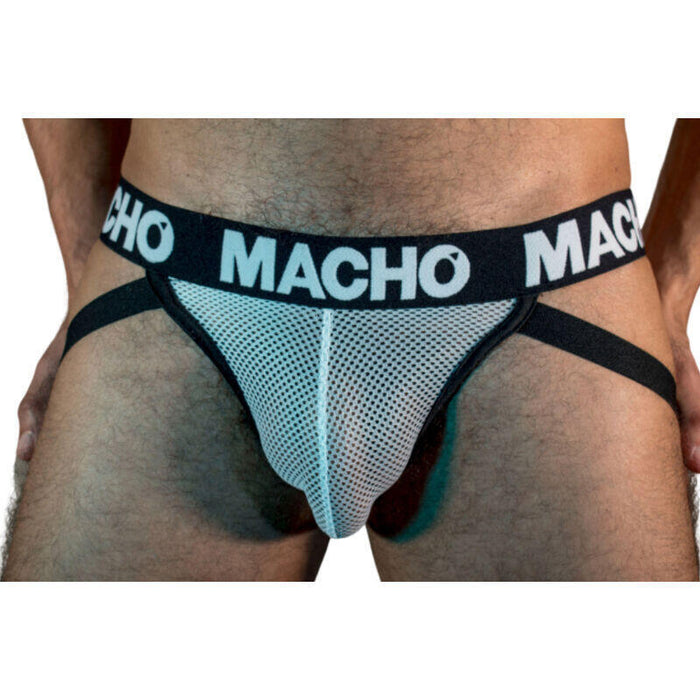 Macho - Mx26x1 Jock Rejilla Blanco L