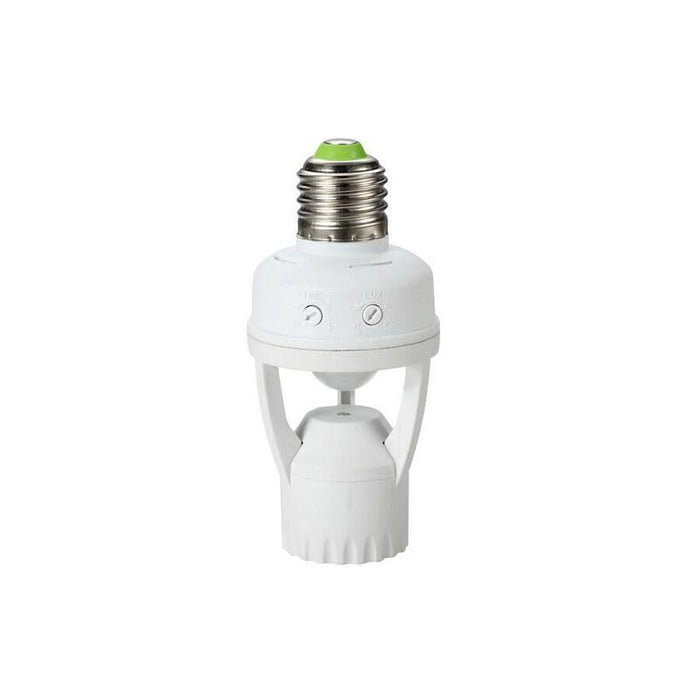 Maclean Energy Mce24 - Portalámparas Con Sensor De Movimiento 360°