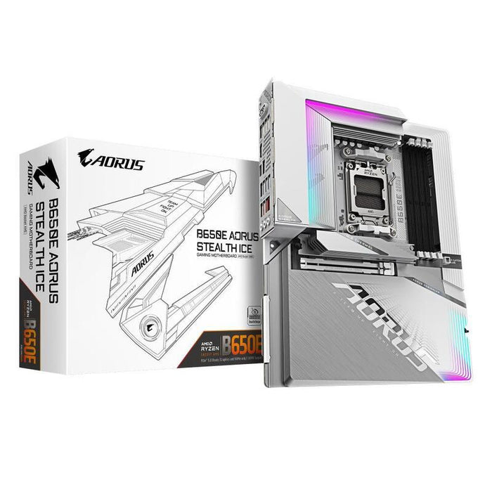Mainboard Gigabyte Amd B650 Atx Memory Ddr5 Memory Slots 4 1xpci-Express 5.0 16x 3xm.2 1xhdmi 4xusb 2.0 7xusb 3.2 1xusb-C 1xrj45 3xaudio Port B650eastealthice