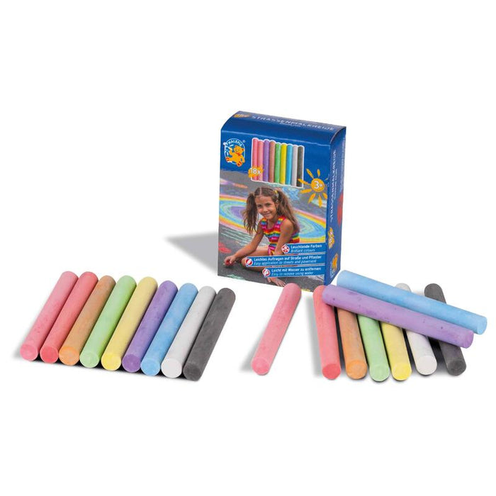 Malefix Strassenmalkreide Schablonen Paquete De Recambio 18er
