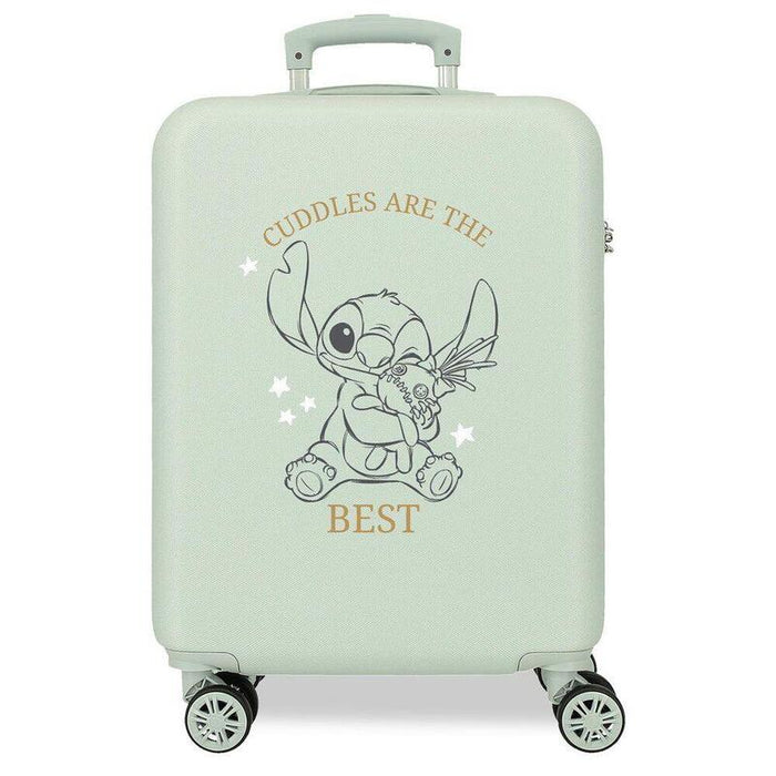 Maleta Trolley Abs Cuddles Are The Best Stitch Disney 55cm
