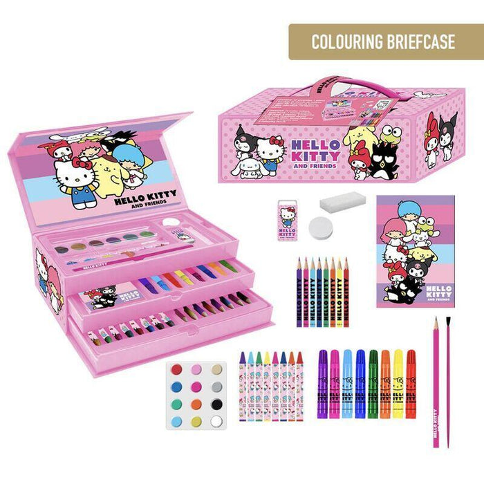 Maletin Coloreable Hello Kitty