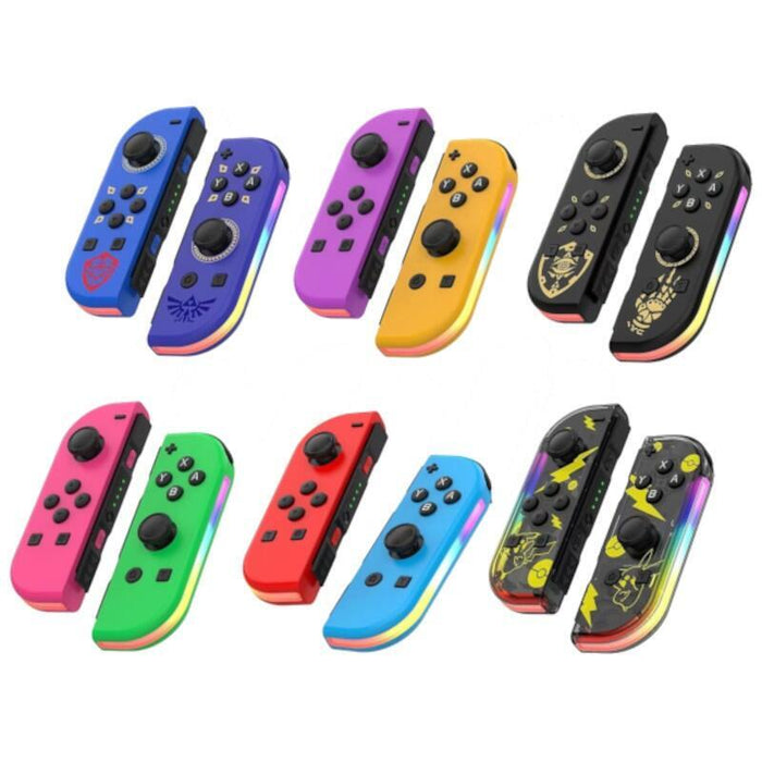 Mando Joy-Con Set Izq/Dcha Nintendo Switch Compatible Negro Tears Rgb