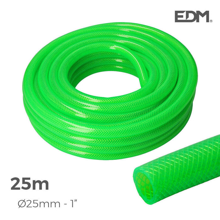 Manguera Jardin Anti-Torsion Ø Interior 25mm Ø Exterior 32mm (1") - Rollo 25m Edm