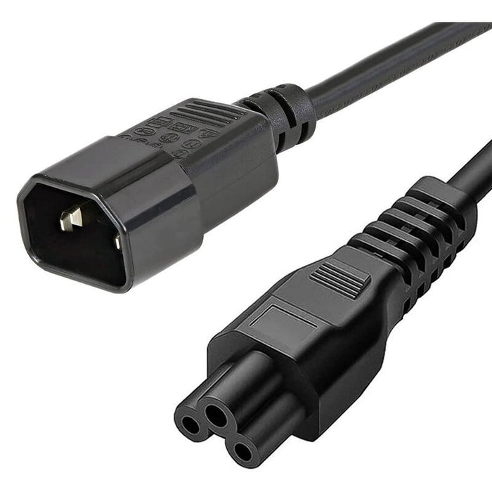 Manhattan 339360 Extension Cable De Alimentacion C14 To C5 F M 1.8m Black